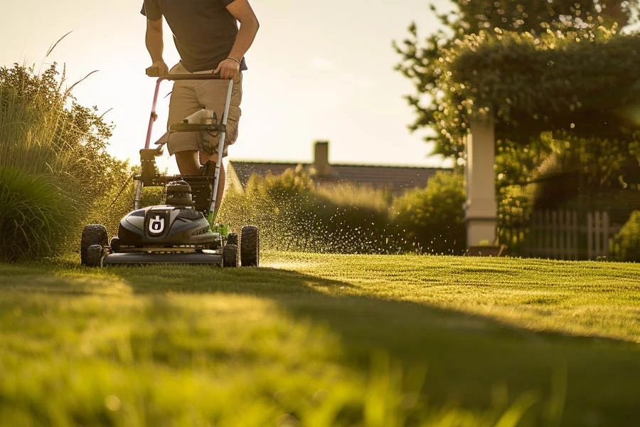 push mower for small yard